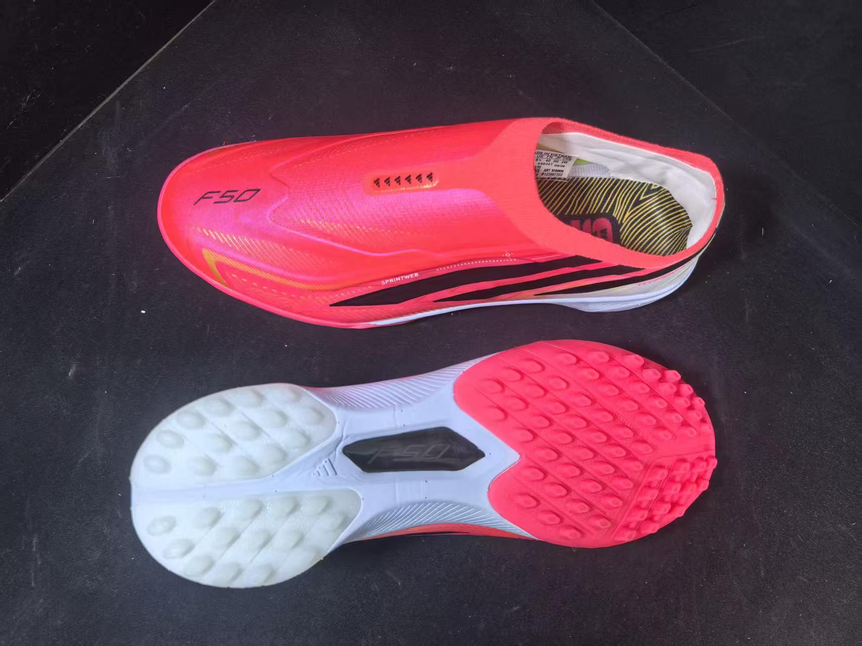 adidas F50 HYPERFAST ELITE Laceless TF SIZE 36-45-103591507